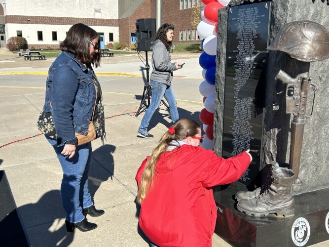 A Monument Fit for Patriots: Newly Engraved Statue Unveiled at WPHS